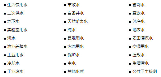水質(zhì)檢測